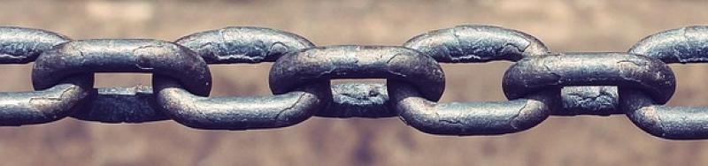 Metal chain links Chain