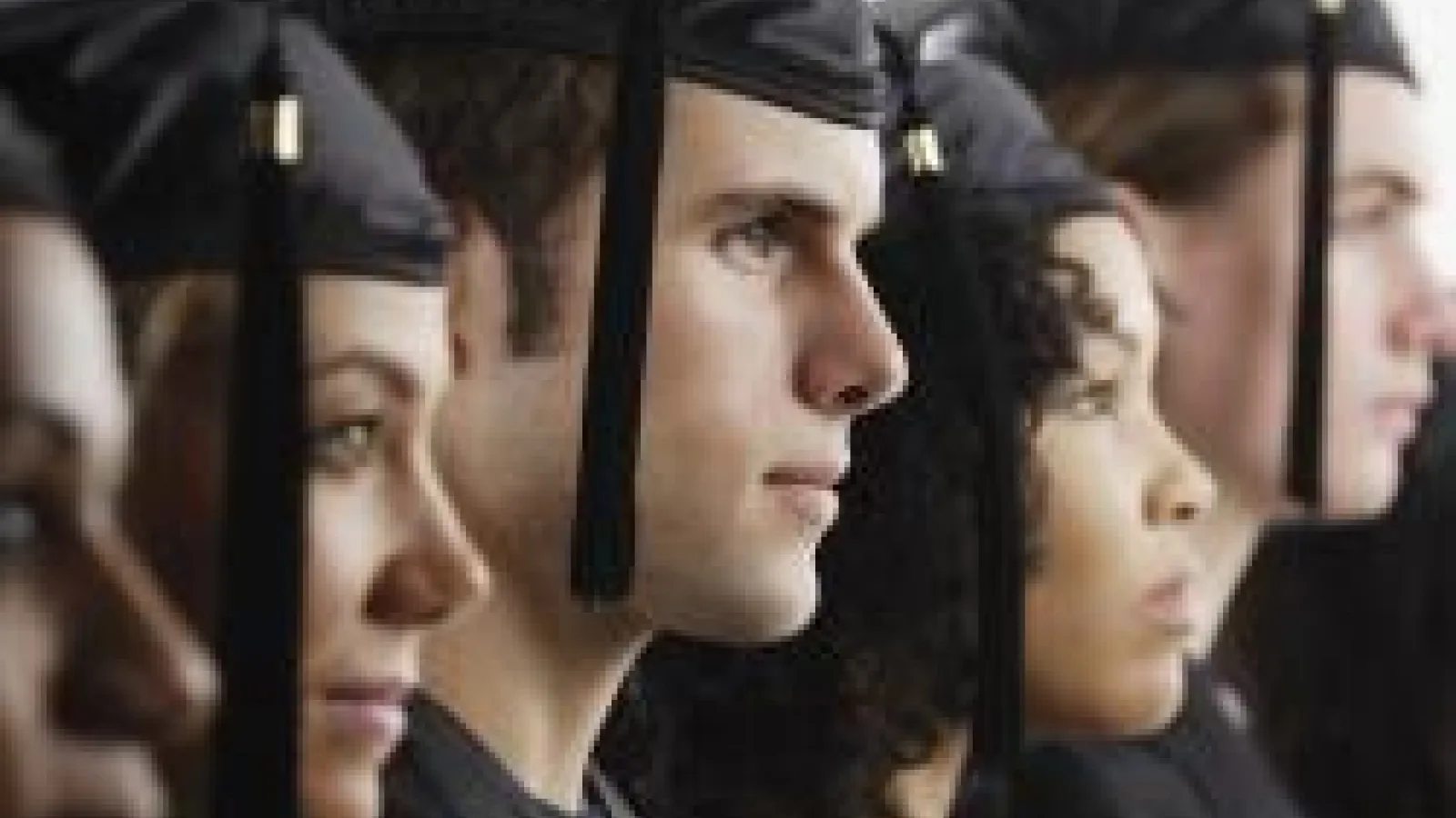 Line of Graduating Students