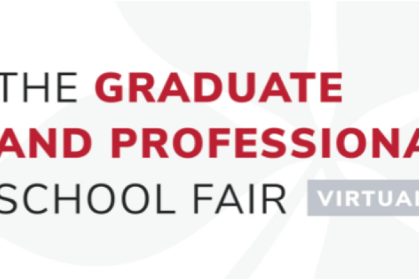Logo for the Virtual Graduate and Professional School Fair