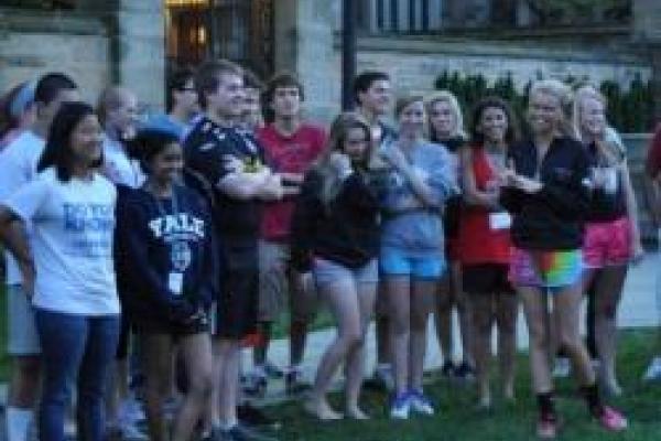 Group photo of students