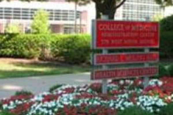 Ohio State College of Medicine Sign