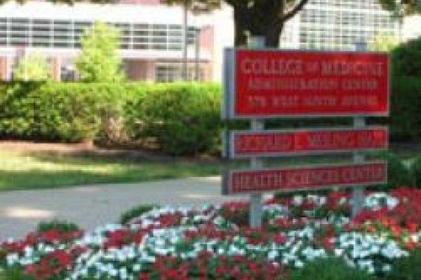 Ohio State College of Medicine Sign