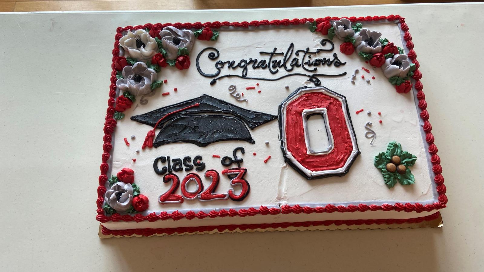 2023 Graduation Cake 