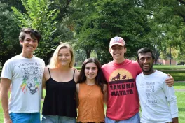 5 Neuro Students Smiling at a Neuro Event 